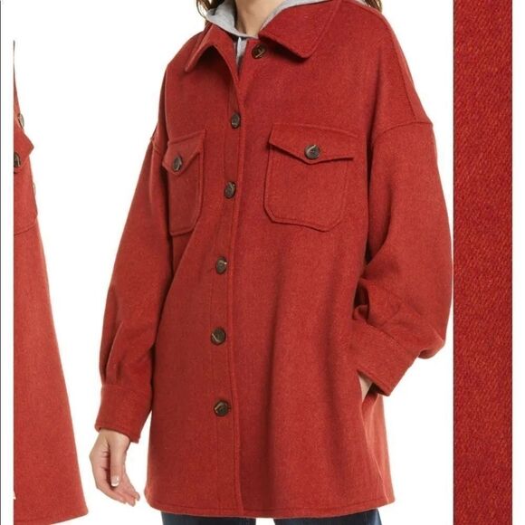 Avec Les Filles Shirt Jacket - Picture 4 of 7